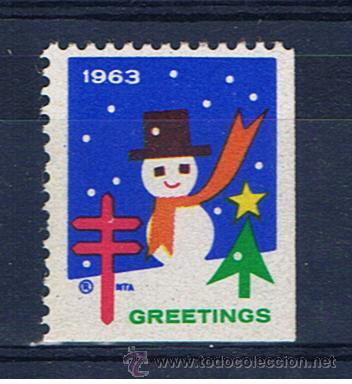 Sellos: greetings 1983 lucha antituberculosis  nueva** - Foto 1