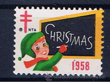 Sellos: christmas 1958 lucha antituberculosis  nueva** - Foto 1