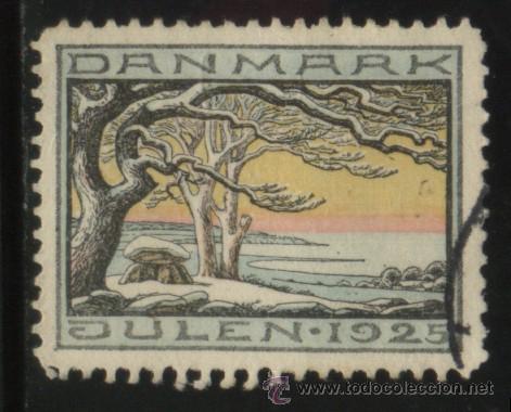 Sellos: S-05239- DINAMARCA. DANMARK. JULEN 1925. - Foto 1