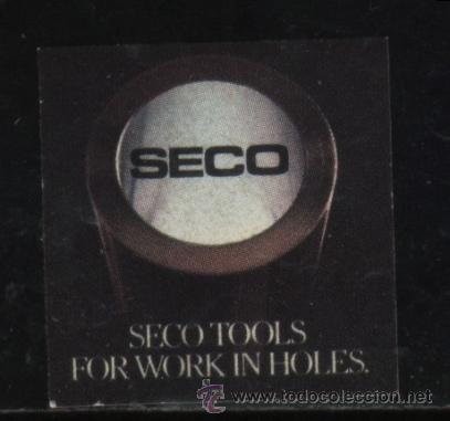 Sellos: S-00411- SECO TOOLS. FOR WORK IN HOLES. - Foto 1
