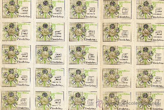 Sellos: PLIEGO DE 25 VI&Ntilde;ETAS EXFINAL-72. - Foto 1