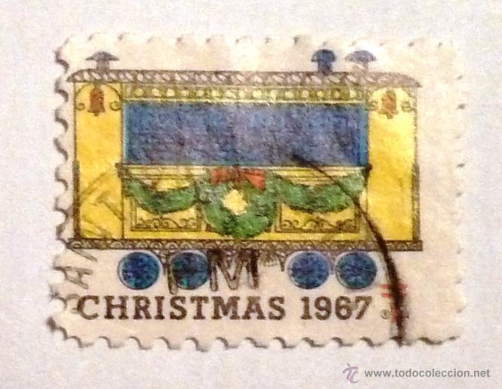 Sellos: VI&Ntilde;ETAS 1967. NAVIDAD. USADO. - Foto 1