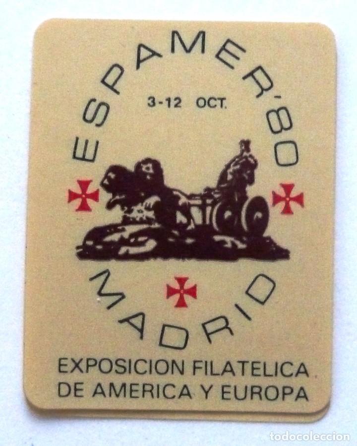 Sellos: VI&Ntilde;ETA ESPAMER 80. MADRID. - Foto 1