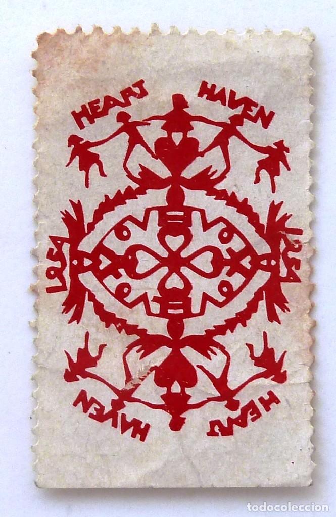 Sellos: VI&Ntilde;ETA HEART HAVEN 1954. - Foto 1