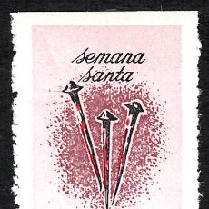 Sellos: VIÑETA REUS- SEMANA SANTA 1964. Lote 109107487