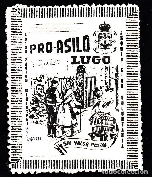 Sellos: VI&Ntilde;ETA PRO - ASILO DE LUGO - Foto 1