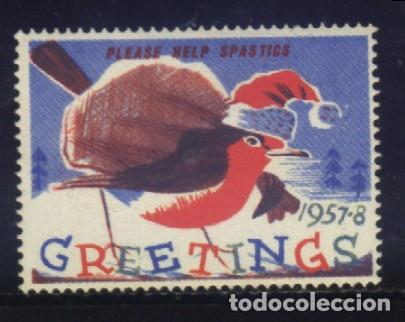 Sellos: S-03233- GREETING 1957-8 - Foto 1