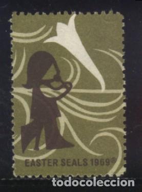 Sellos: S-03318- EASTER SEALS. 1969. - Foto 1