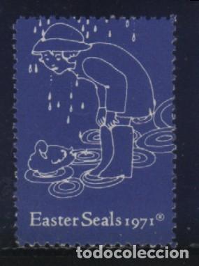 Sellos: S-03406- EASTER SEALS. 1971 - Foto 1