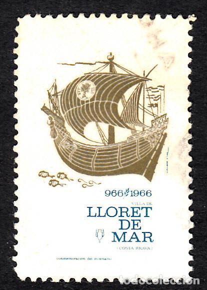 Sellos: VI&Ntilde;ETA LLORET DE MAR 1966 - Foto 1