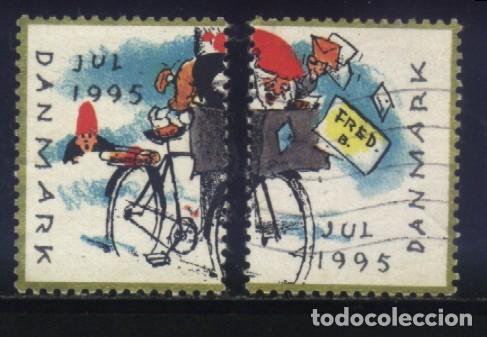 Sellos: S-03810- DINAMARCA. DANMARK. JUL 1995. - Foto 1