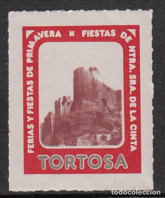 Sellos: VIÑETA FERIAS Y FIESTAS DE PRIMAVERA FIESTAS DE NTRA SRA. DE LA CINTA - TORTOSA - Foto 1 - 198920887
