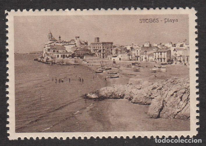 Sellos: VI&Ntilde;ETA - SITGES - PLAYA - Foto 1