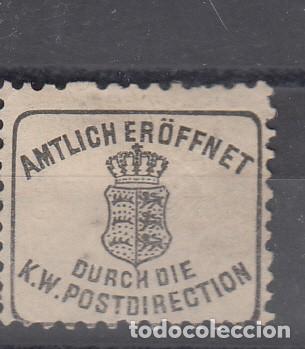Sellos: VI&Ntilde;ETA. AMTILICH ER&Ouml;FFNET. DURCH DIE K. W. POSTDIRECTION. - Foto 1