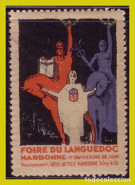 Sellos: VI&Ntilde;ETAS, Feria de Languedoc, Narbona * * - Foto 1