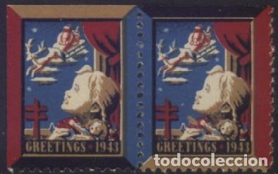 Sellos: S-6809- GREETINGS 1943 - Foto 1