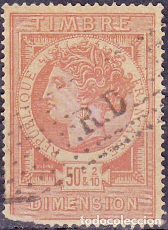 Sellos: FRANCIA - TIMBRE DIMENSION 50 C - Foto 1