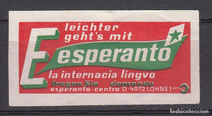 Sellos: VI&Ntilde;ETA ESPERANTO - - Foto 1