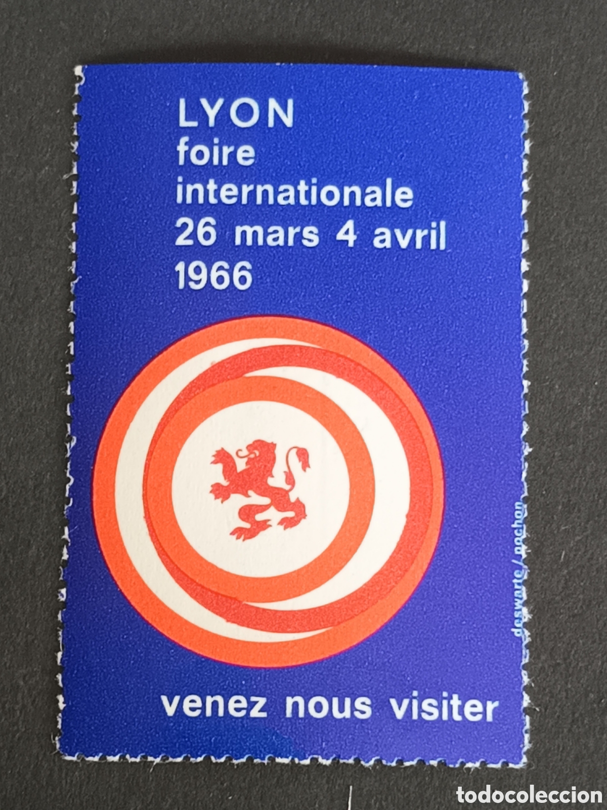 Sellos: VI&Ntilde;ETA. FRANCIA. 1966 - Foto 1