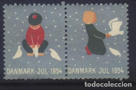 Sellos: S-10756- DINAMARCA. DANMARK. JUL 1954. - Foto 1
