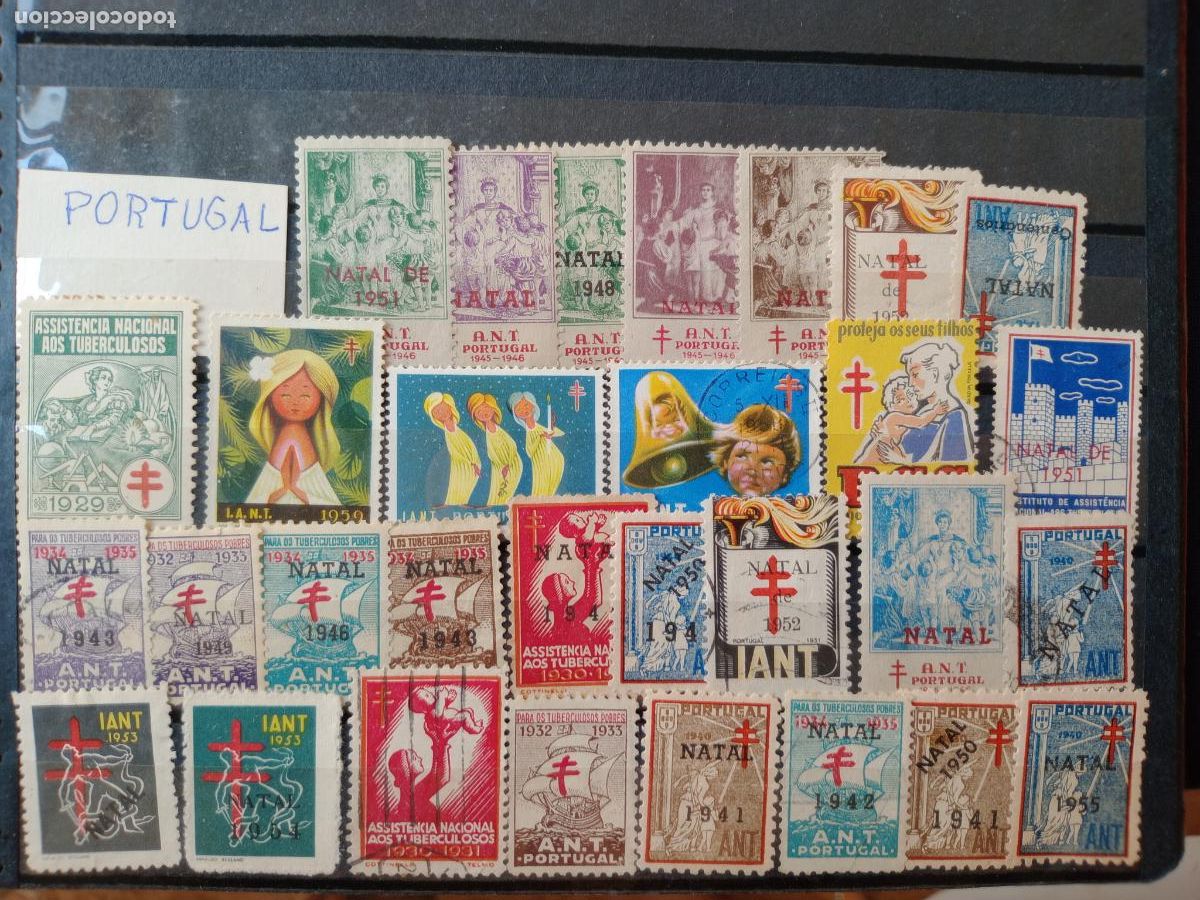 Sellos: Antituberculosis. 30 vi&ntilde;etas: Portugal - Foto 1