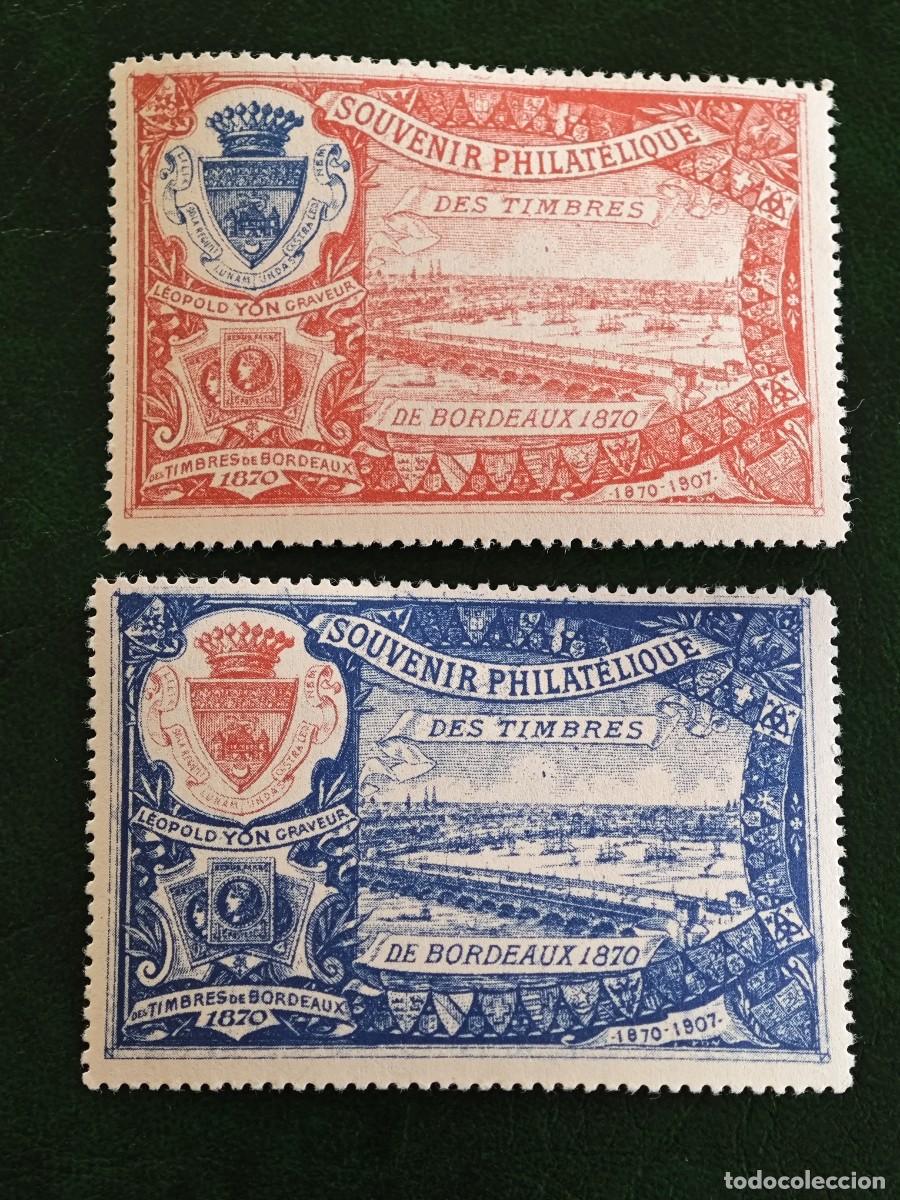 Sellos: Sellos Vi&ntilde;etas de Francia - Foto 1