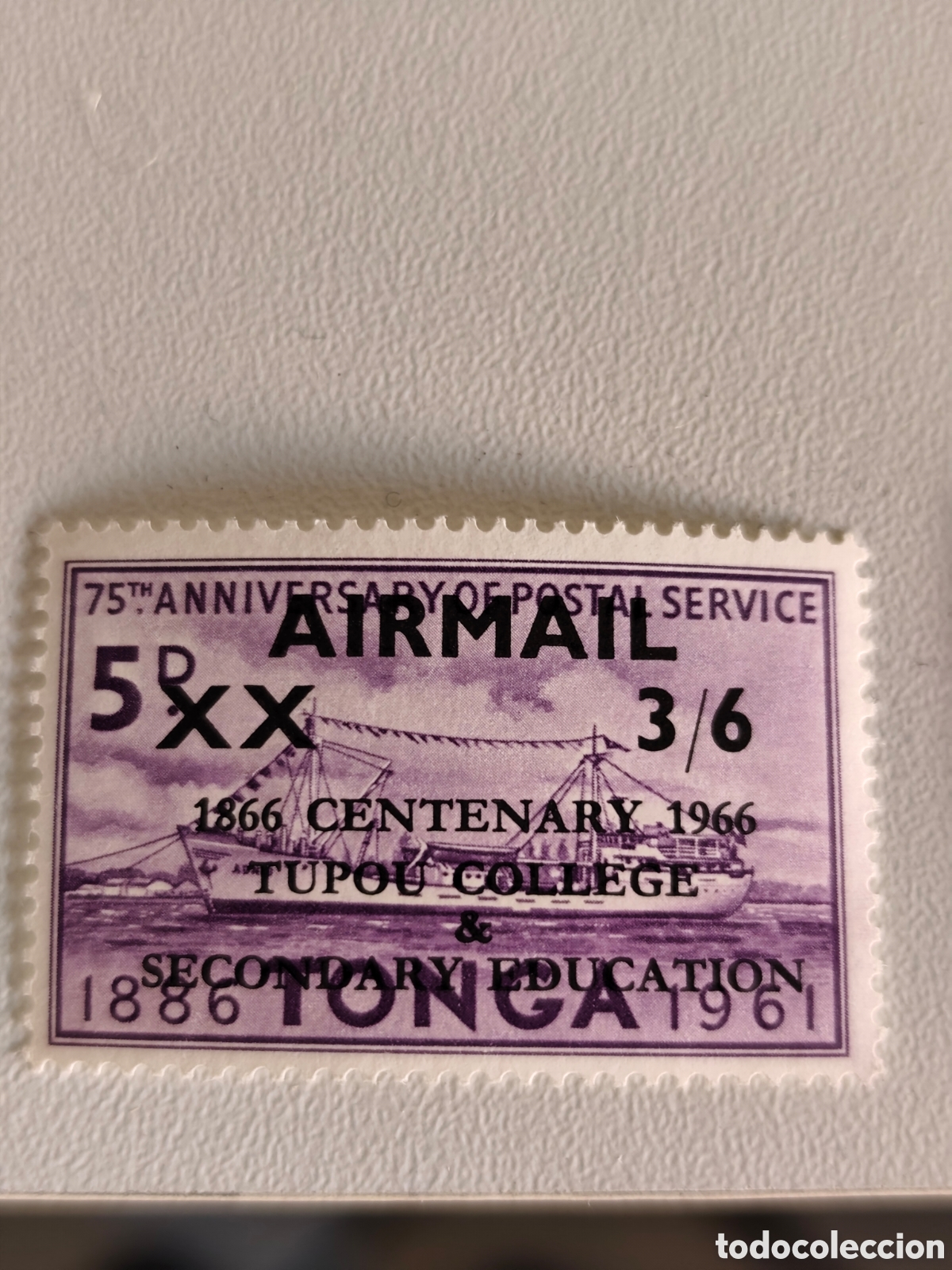 Sellos: Tonga A 16/22 5 valores 1966 - Foto 5