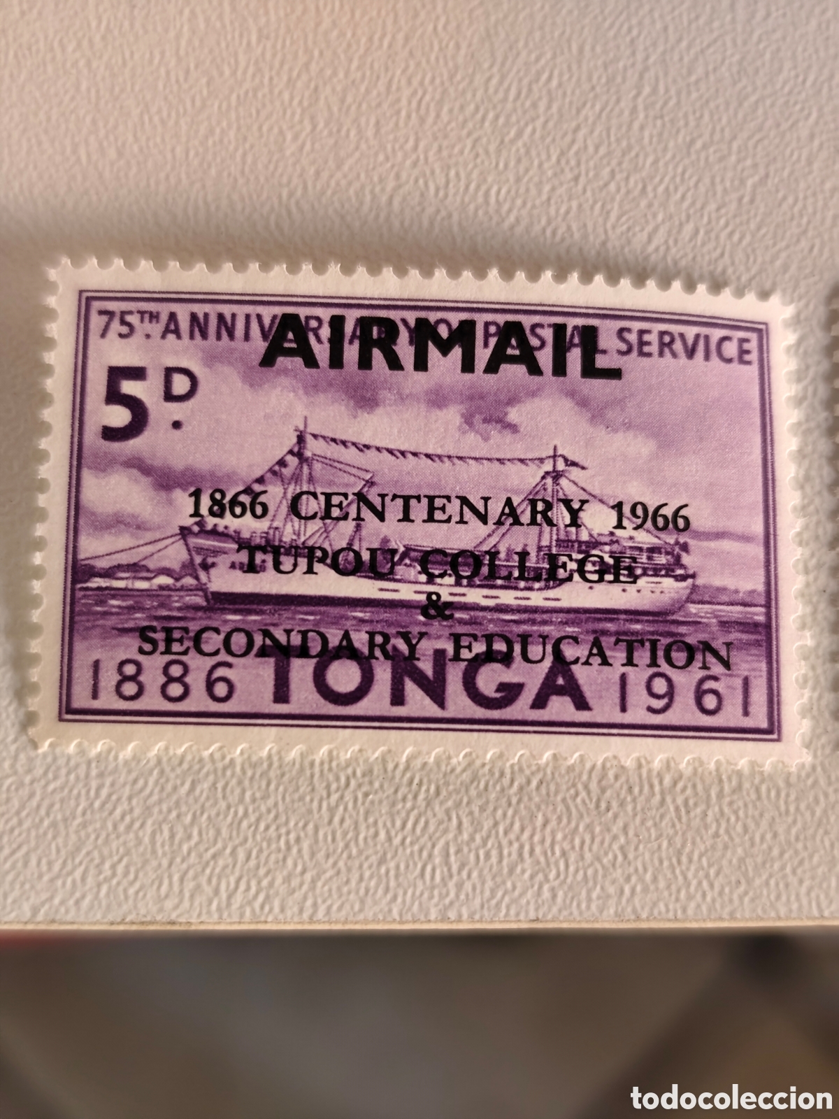 Sellos: Tonga A 16/22 5 valores 1966 - Foto 1