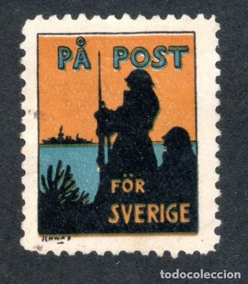 Sellos: PA POST F&Ouml;R SVERIGE.