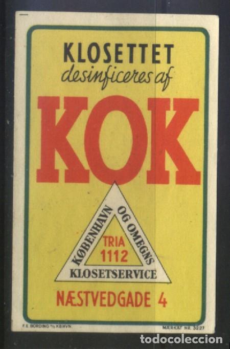 Sellos: S-12092- KOK. KLOSETTE DESINFICERES AF.