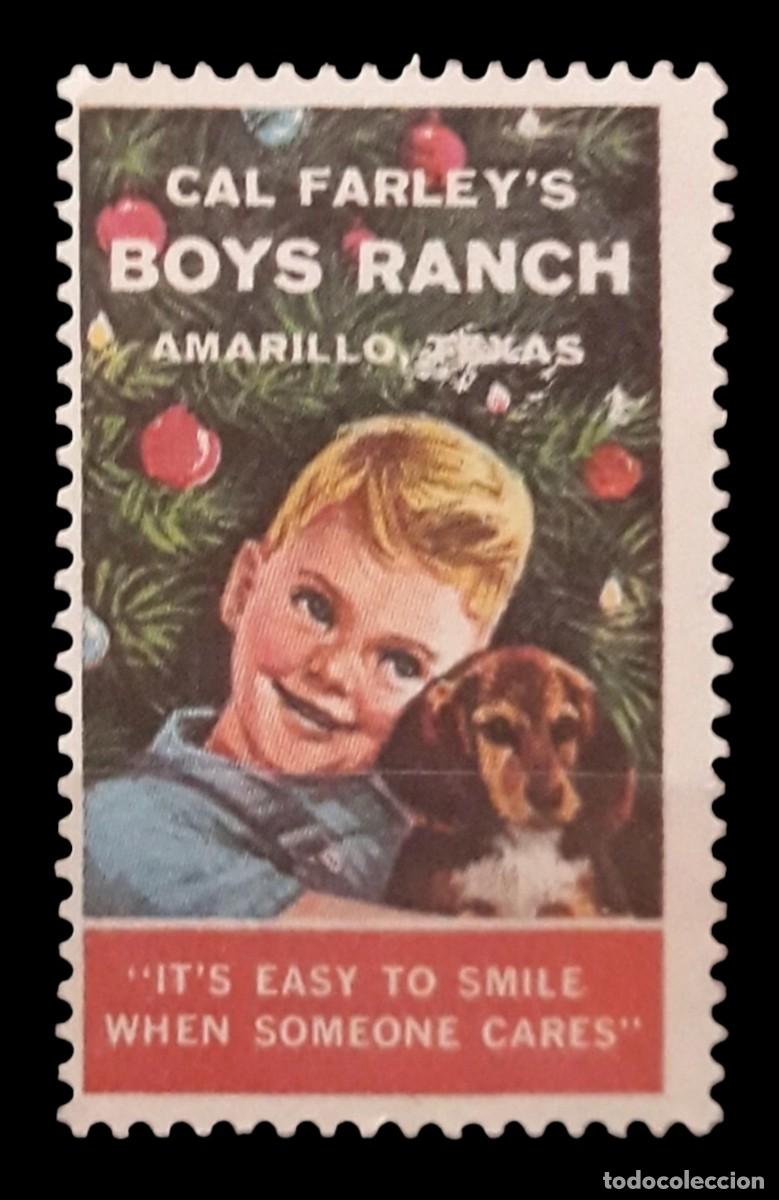 Sellos: ESTADOS UNIDOS 1970 VI&Ntilde;ETA BOYS RANCH. AMARILLO TEXAS. USADO.