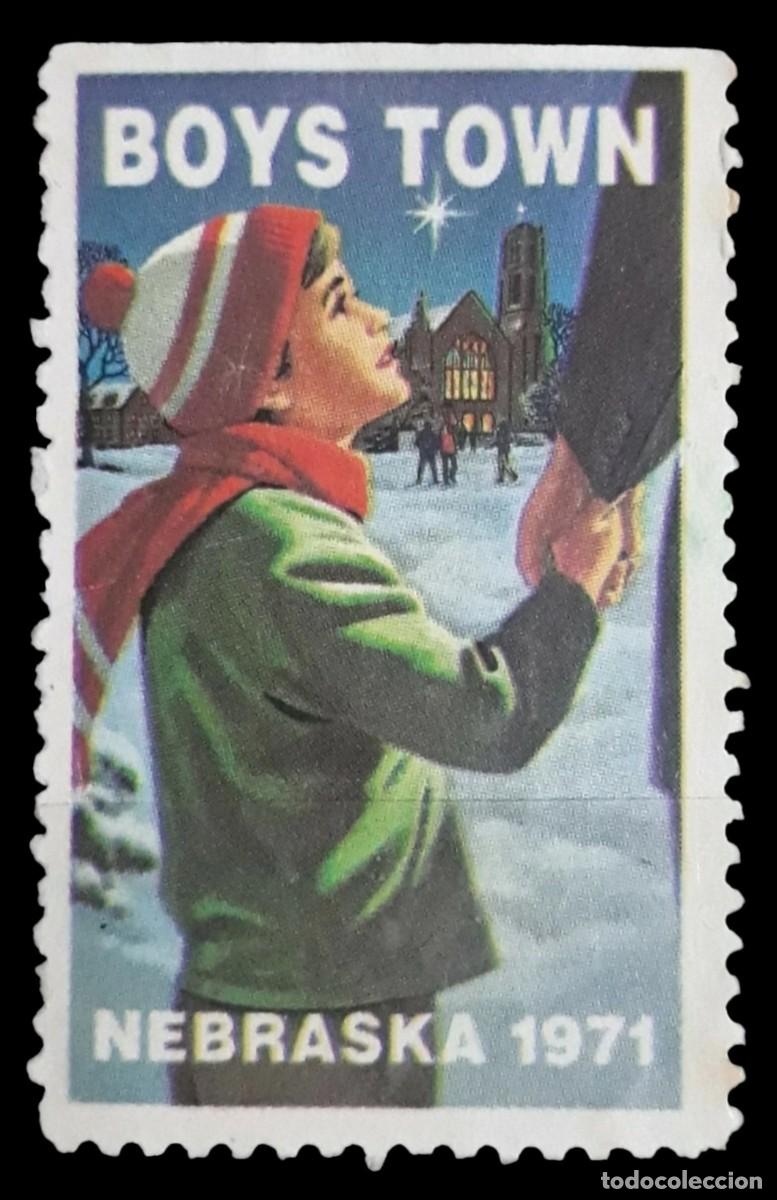Briefmarken: ESTADOS UNIDOS 1971. VI&Ntilde;ETA BOYS TOWN NEBRASCA. NUEVO SIN GOMA - MNG.