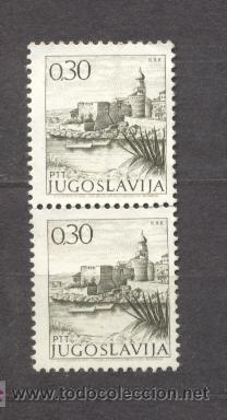 Sellos: YUGOSLAVIA,2 SELLOS, USADO - Foto 1