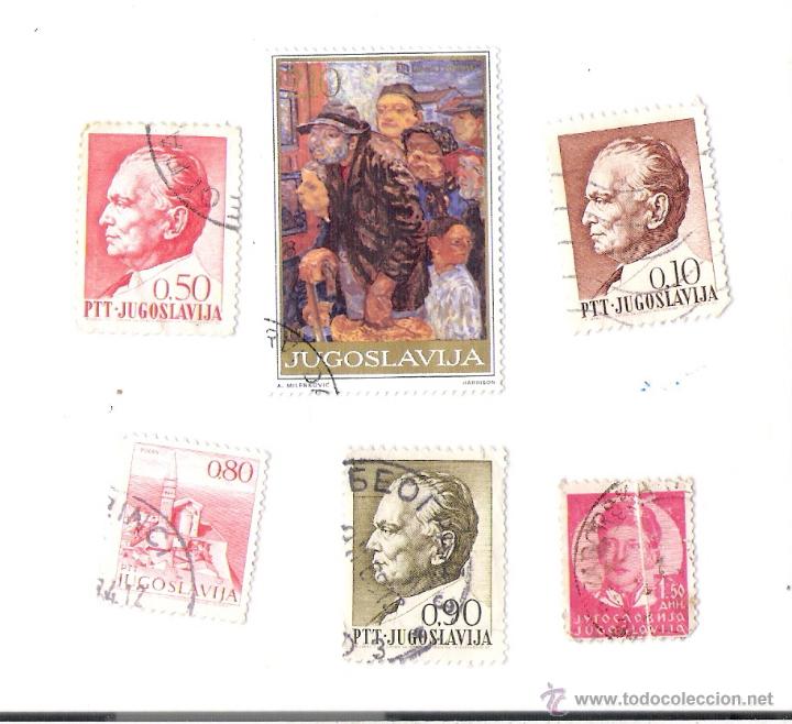 Sellos: VARIOS SELLOS DE YUGOSLAVIA - Foto 1