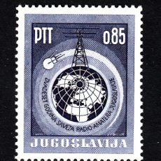 Sellos: YUGOSLAVIA 1050** - AÑO 1966 - 20º ANIVERSARIO DE LA SOCIEDAD NACIONAL DE RADIOAFICIONADOS