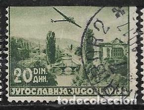 Sellos: YUGOSLAVIA A&Eacute;REO YVERT 13 - Foto 1