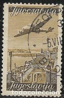 Sellos: YUGOSLAVIA A&Eacute;REO YVERT 21B - Foto 1