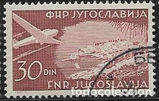 Sellos: YUGOSLAVIA A&Eacute;REO YVERT 38 - Foto 1