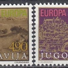 Sellos: YUGOSLAVIA 1979 - YVERT 1663/1664 ** - NUEVA SIN FIJASELLOS - EUROPA C.E.P.T. - HISTORIA POSTAL