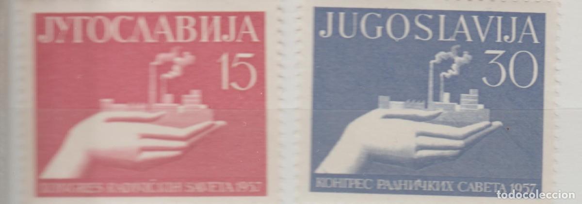 Sellos: YUGOSLAVIA, 1957. - Foto 1
