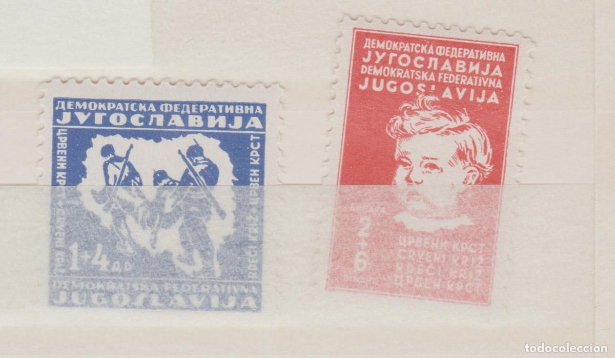 Sellos: YUGOSLAVIA, 1945. - Foto 1