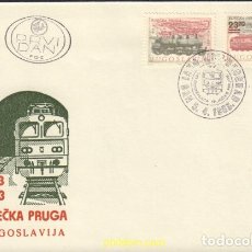 Francobolli: 392008 MNH YUGOSLAVIA 1983 110 ANIVERSARIO DEL FERROCARRIL DE RIJEKA