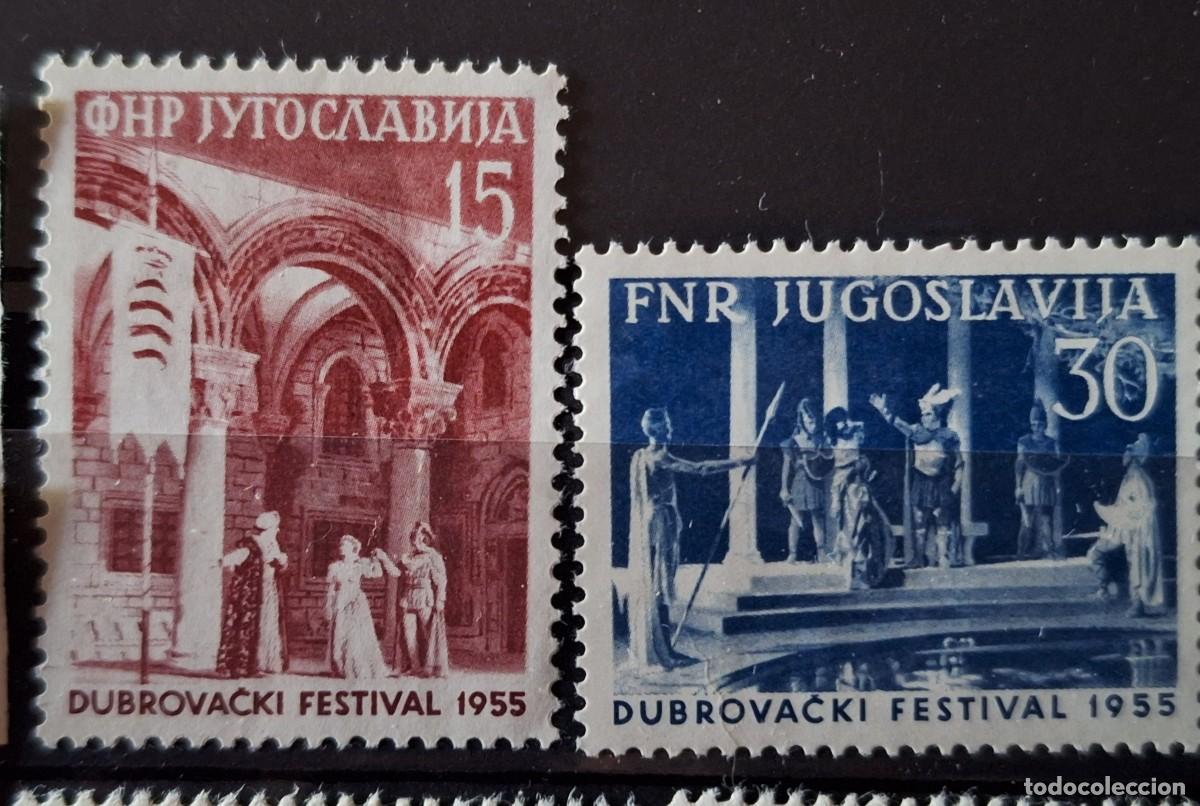 Sellos: YUGOSLAVIA, 1955. - Foto 1