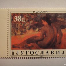 Sellos: YUGOSLAVIA, TEMA PINTURA, (GAUGUIN) AÑO 1984- NUEVO SIN CHARNELA REF 1487