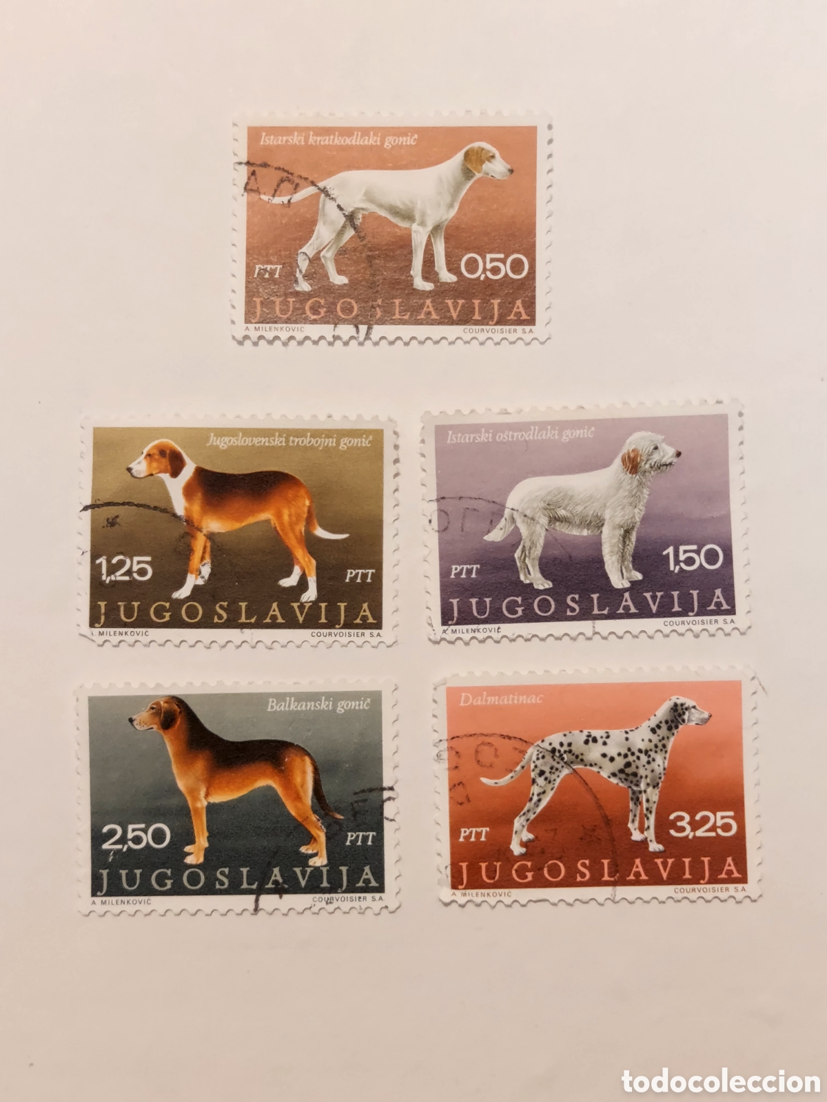 Sellos: Sellos de Yugoslavia de perro - Foto 2