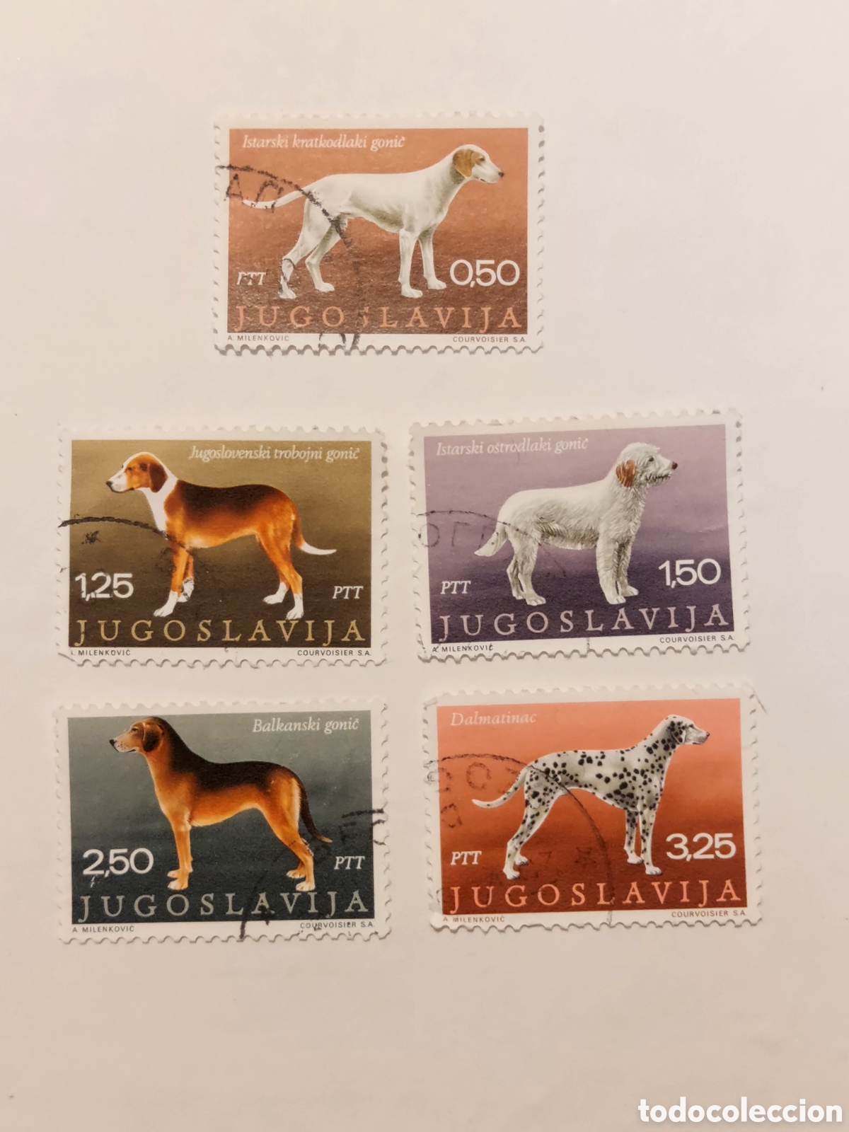 Sellos: Sellos de Yugoslavia de perro - Foto 3