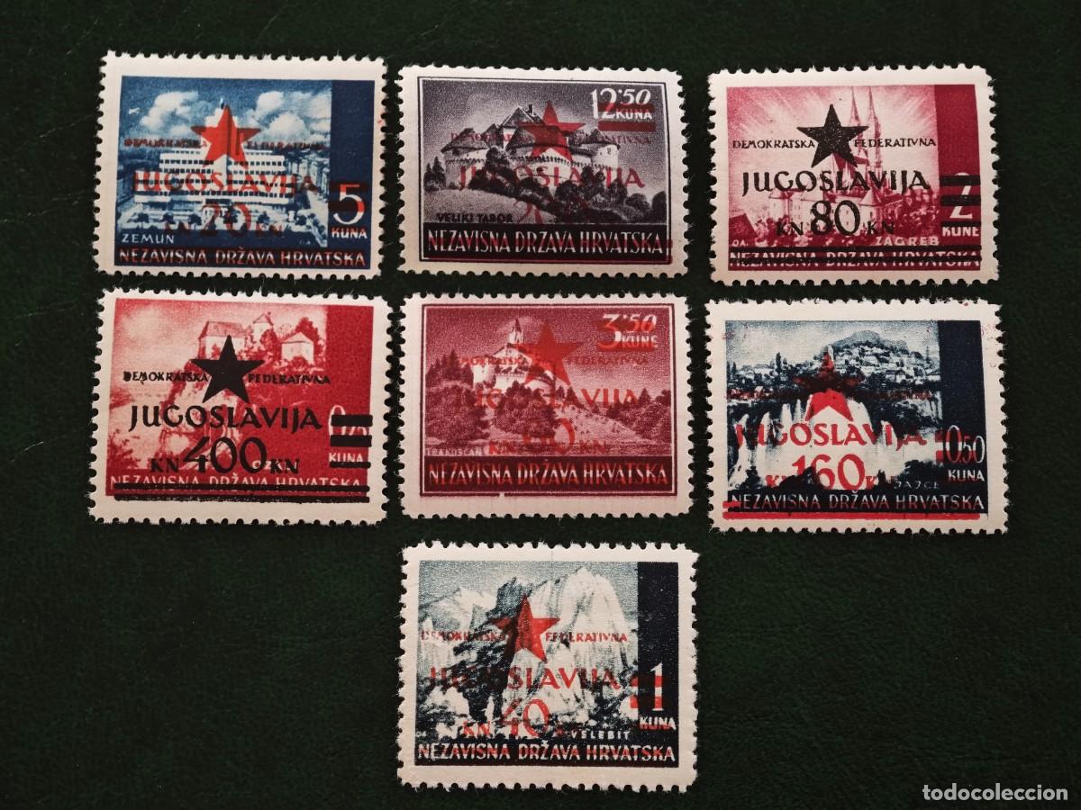 Sellos: 1945 Sellos de Yugoslavia ** - Foto 1