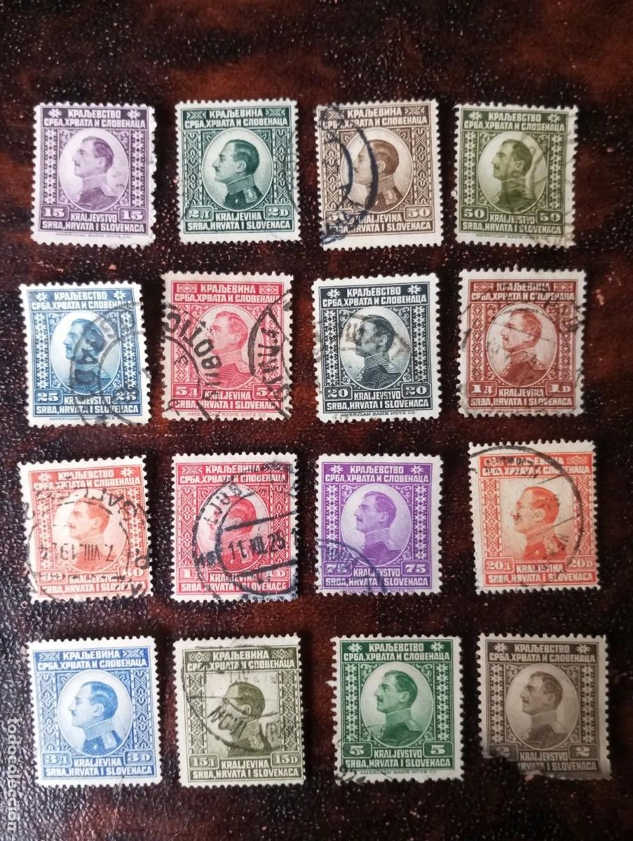Sellos: YUGOSLAVIA, 1921/3, ALEJANDRO I - Foto 1