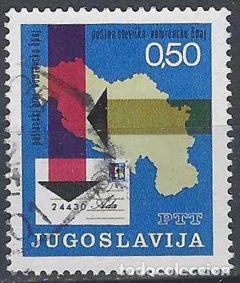 Sellos: YUGOSLAVIA 1971 - INTRODUCCI&Oacute;N DEL C&Oacute;DIGO POSTAL - USADO - Foto 1