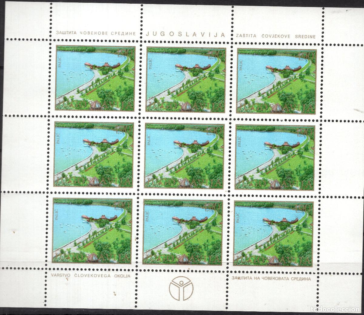 Sellos: YUGOESLAVIA 1979 MINI-SHEET MICHEL YU 1800KB